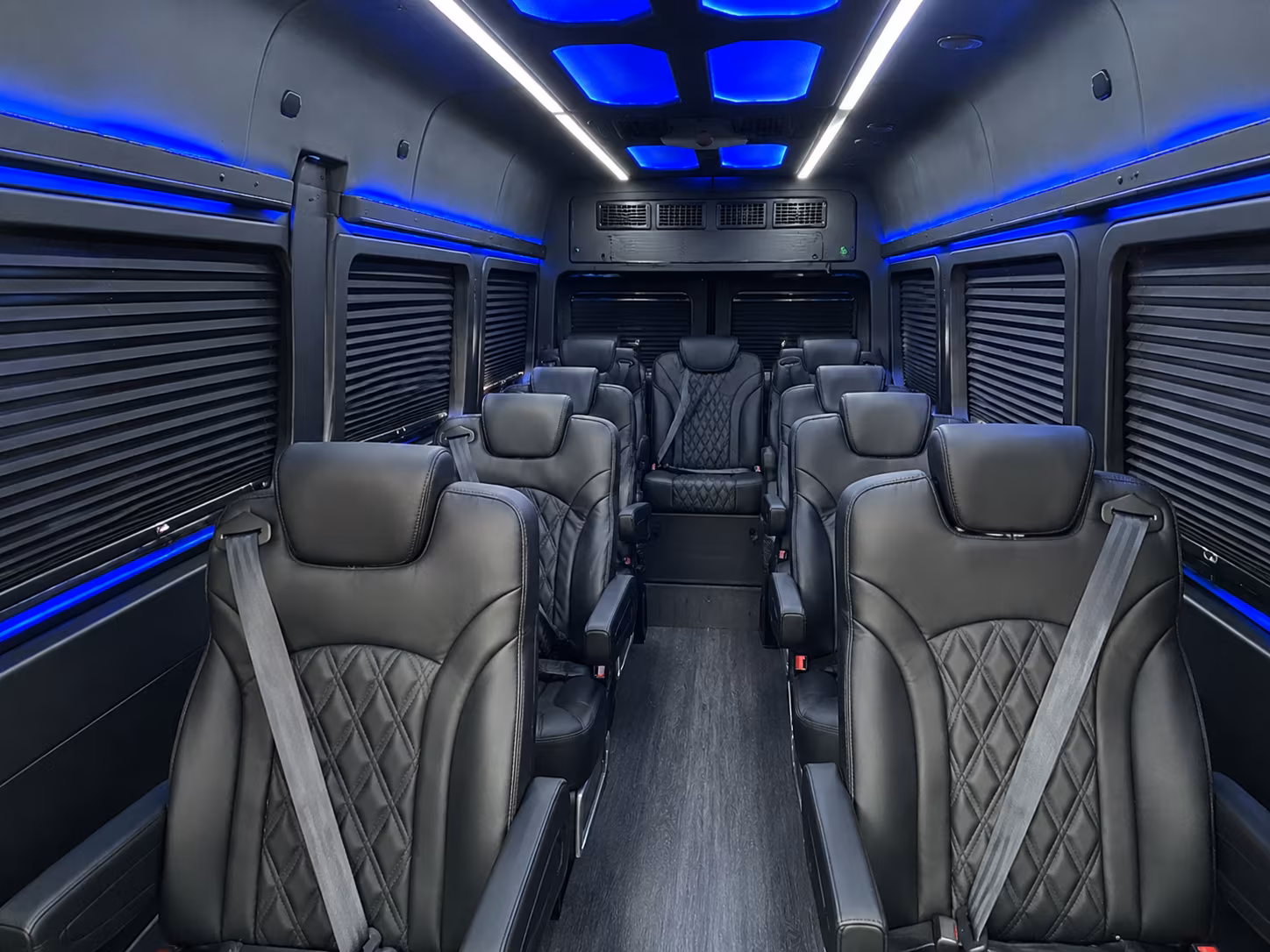 12 passenger sprinter van interior