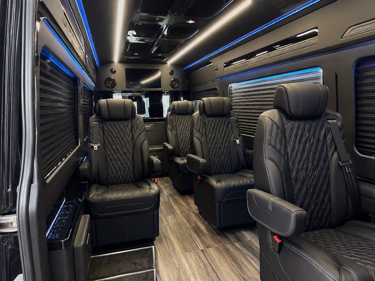 15 passenger sprinter van inside