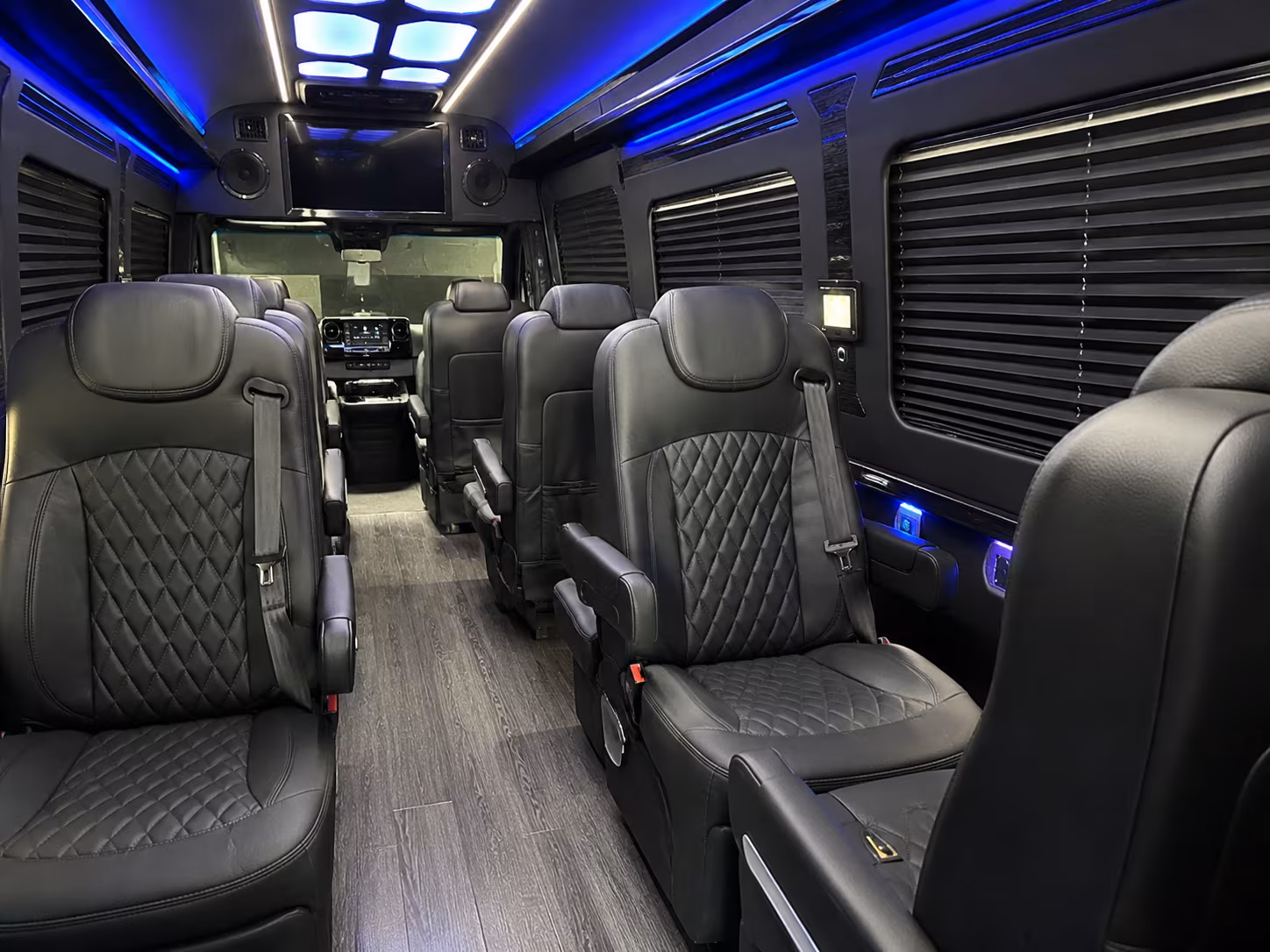 8 passenger sprinter van interior