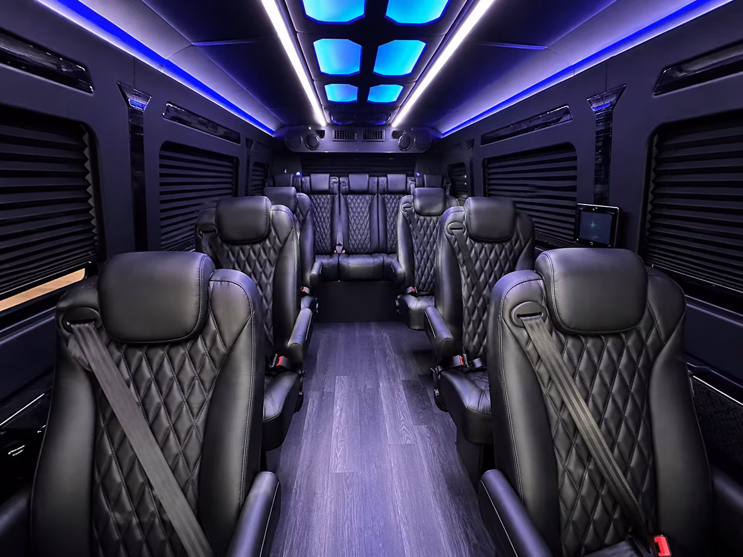 parent coordinated sprinter van bookings with set pickup and return times in ann arbor