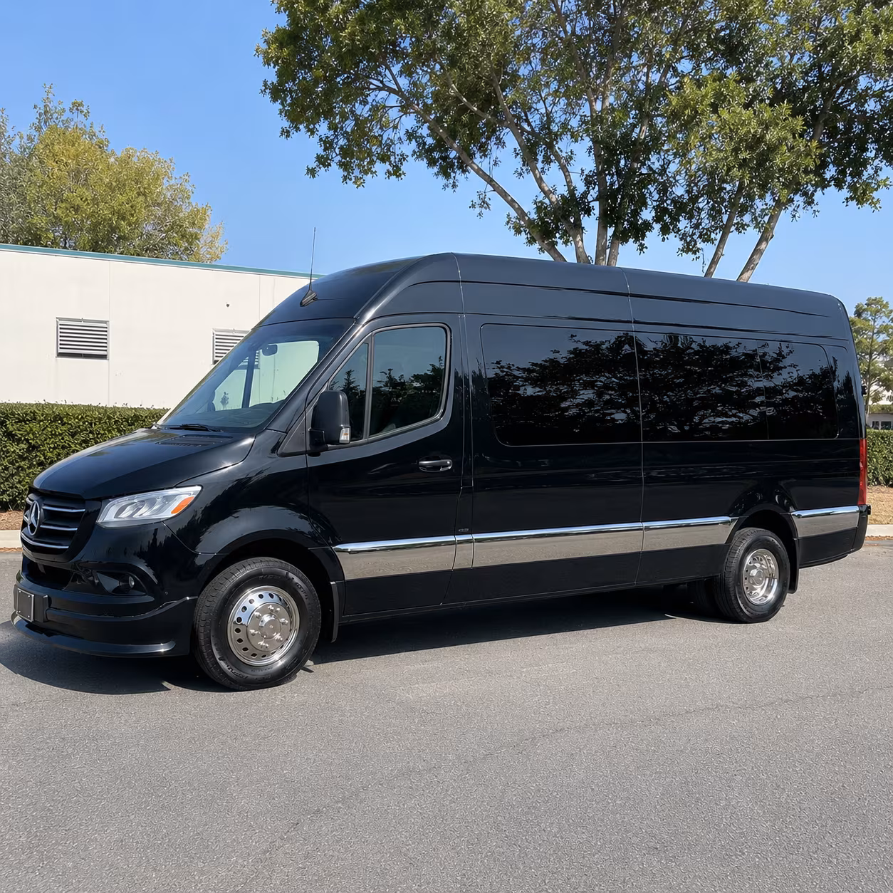 sprinter van stops at ann arbor prom photo spots and landmarks